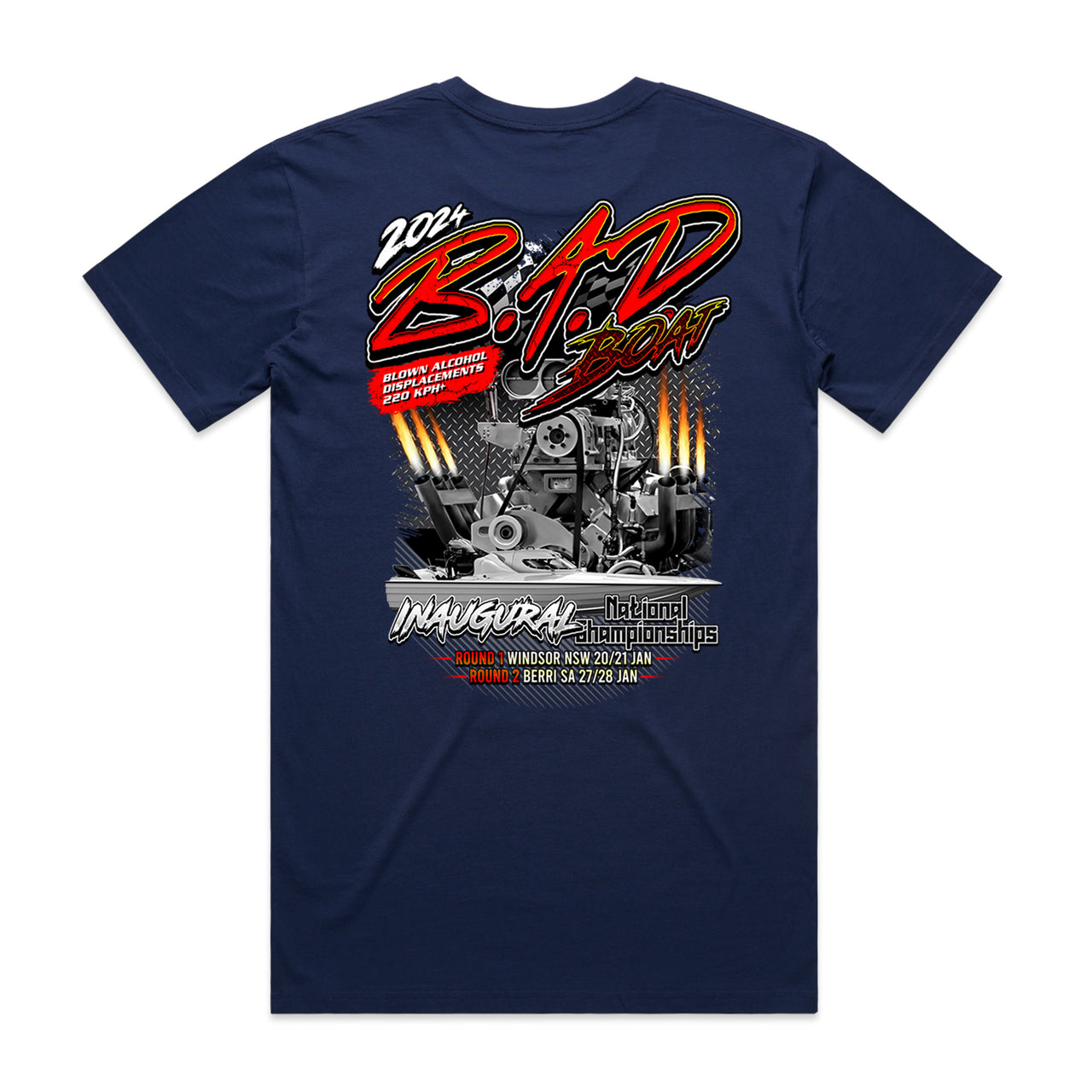 B.A.D Boat 2024 Event Men's Tee