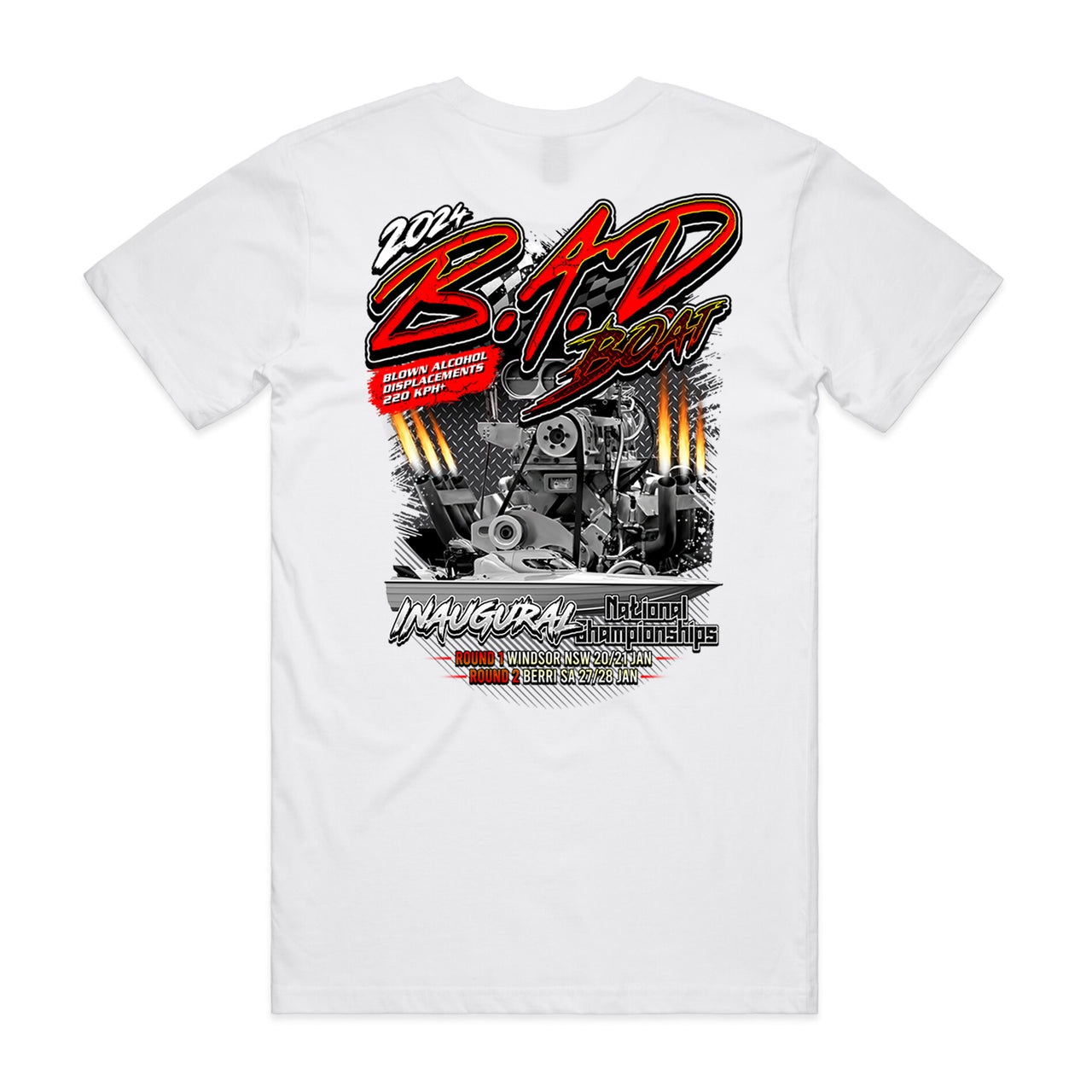 B.A.D Boat 2024 Event Men's Tee