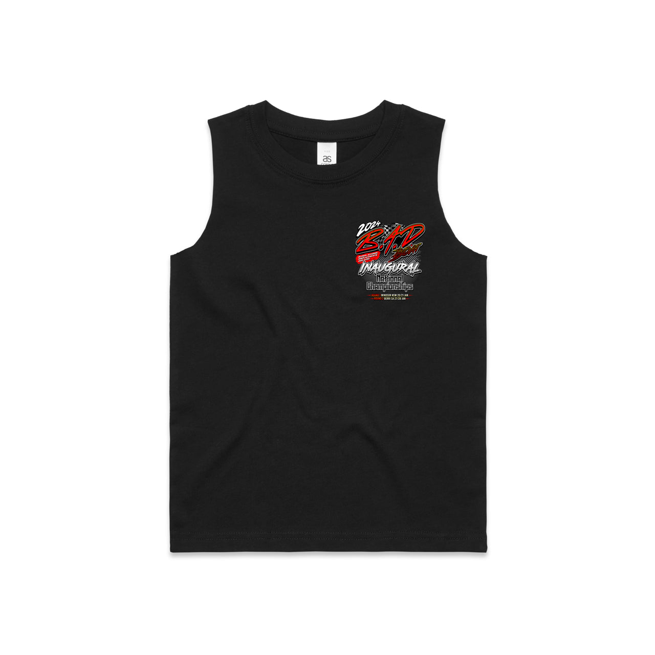 B.A.D Boat 2024 Event Youth Kids Tank