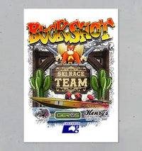 Thumbnail for Buckshot Ski Race Team Poster