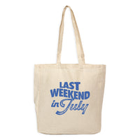 Thumbnail for Echuca Moama Winter Blues 2026 Calico Tote Bag