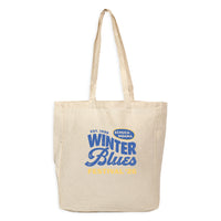 Thumbnail for Echuca Moama Winter Blues 2026 Calico Tote Bag