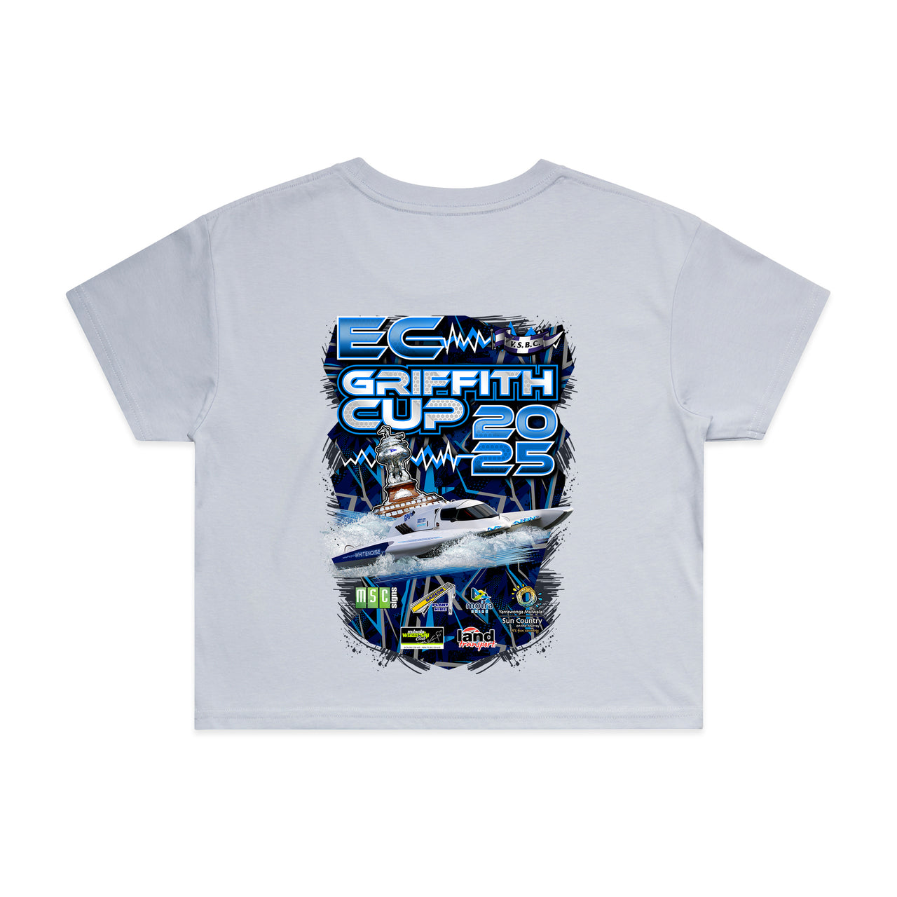 E.C Griffith Cup 2025 Event Ladies Crop Tee