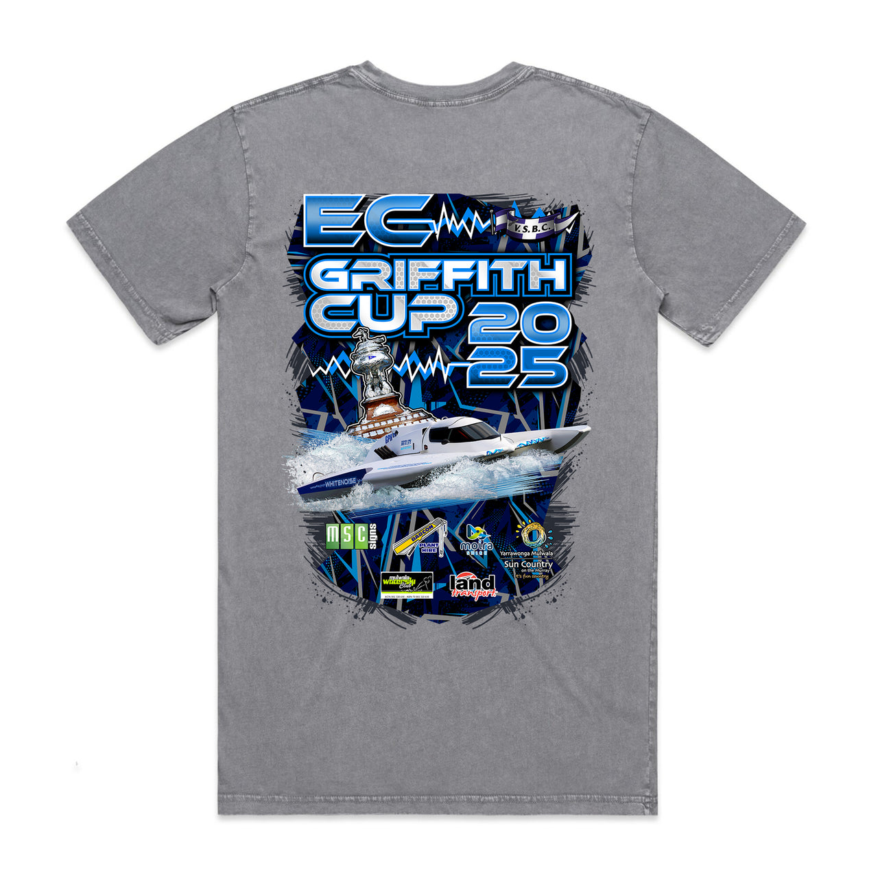 E.C Griffith Cup 2025 Event Men's Stone Wash Tee