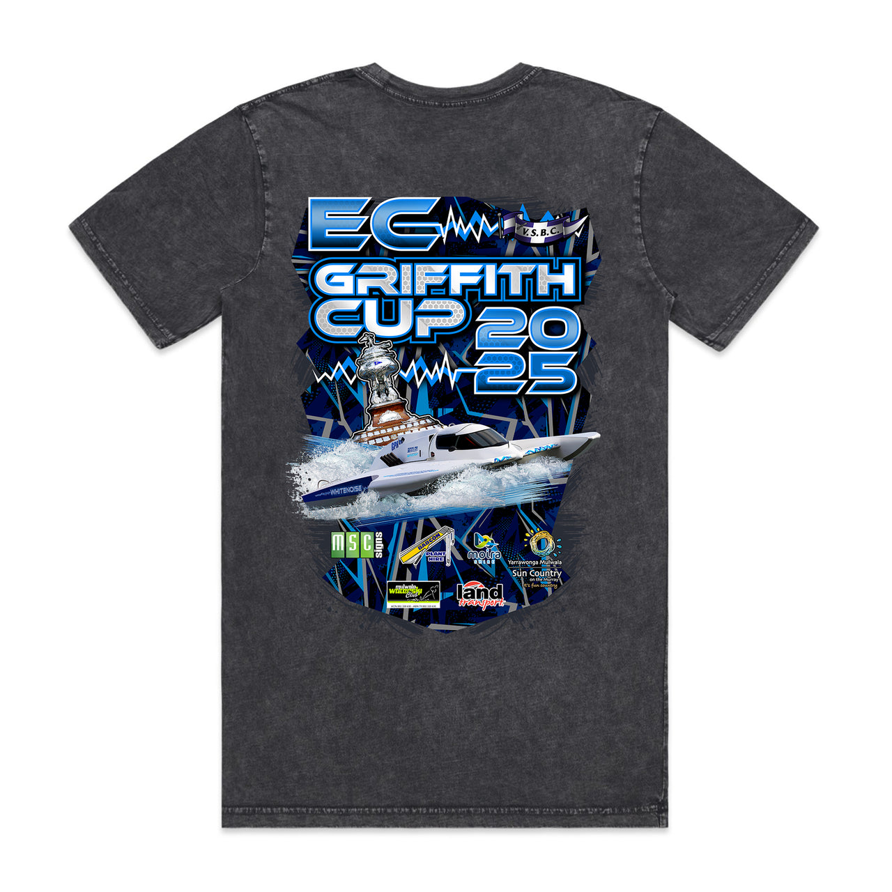 E.C Griffith Cup 2025 Event Men's Stone Wash Tee