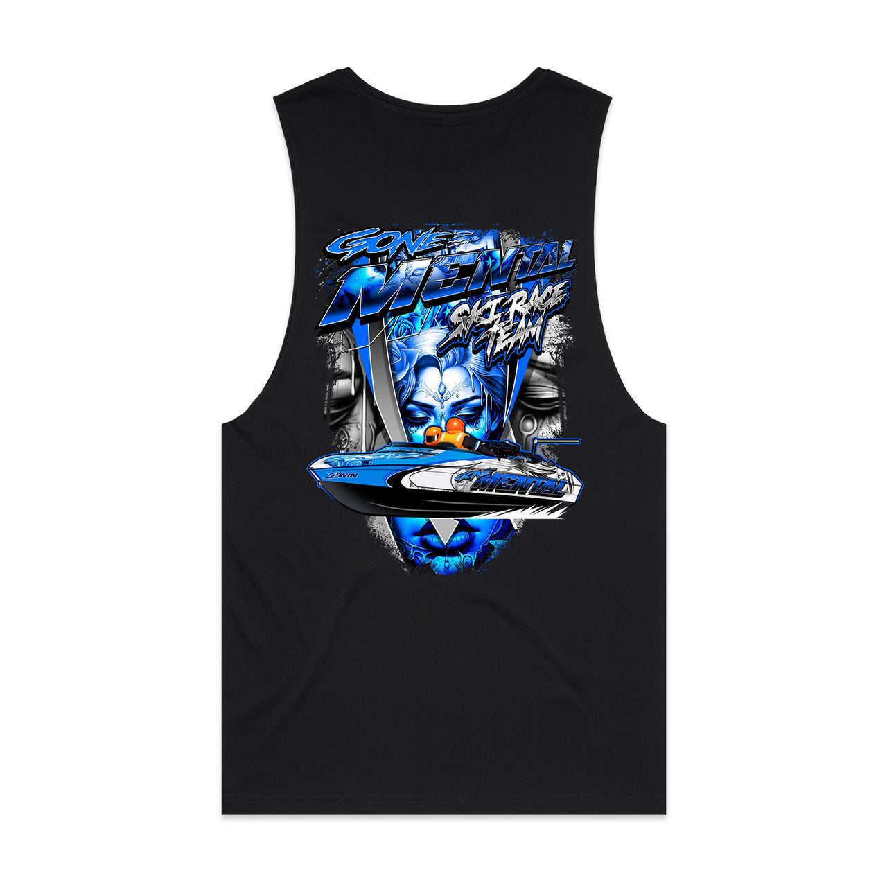 Gone Mental Ski Race Team Men's Tank