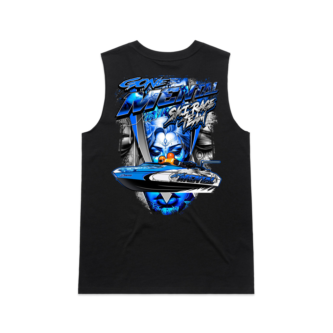 Gone Mental Ski Race Team Ladies Tank