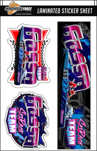 Thumbnail for Gassa Ski Race Team Sticker Sheet