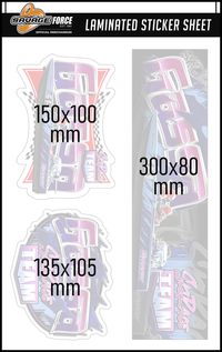 Thumbnail for Gassa Ski Race Team Sticker Sheet