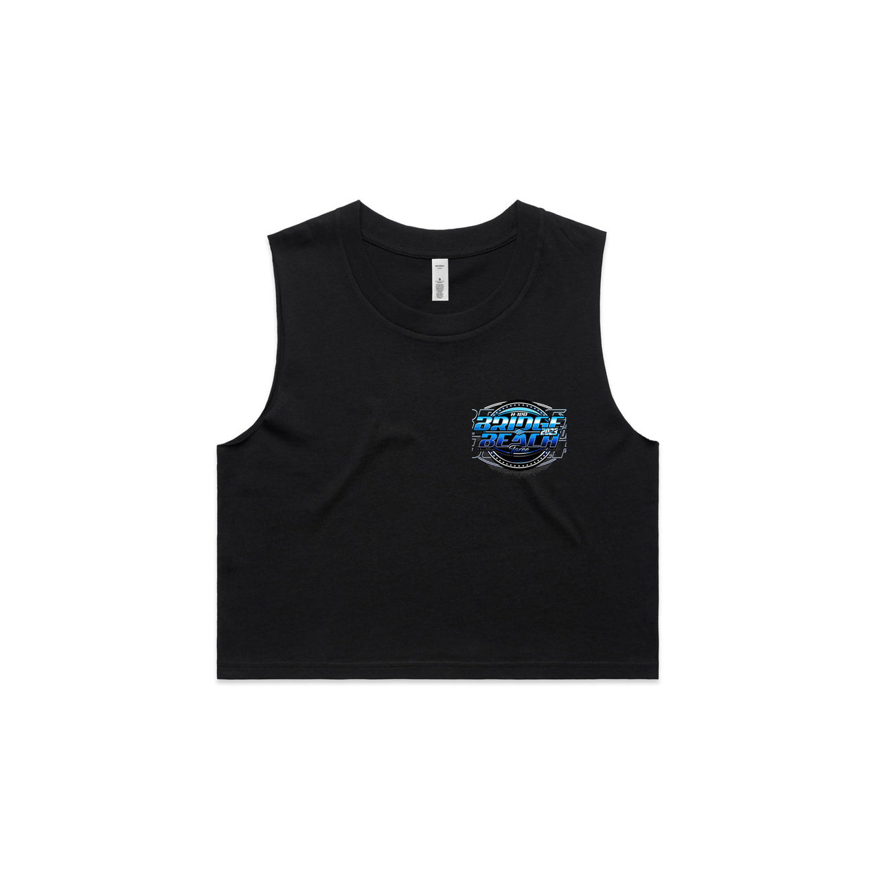 H120 Bridge to Beach 2023 Event Ladies Crop Tank