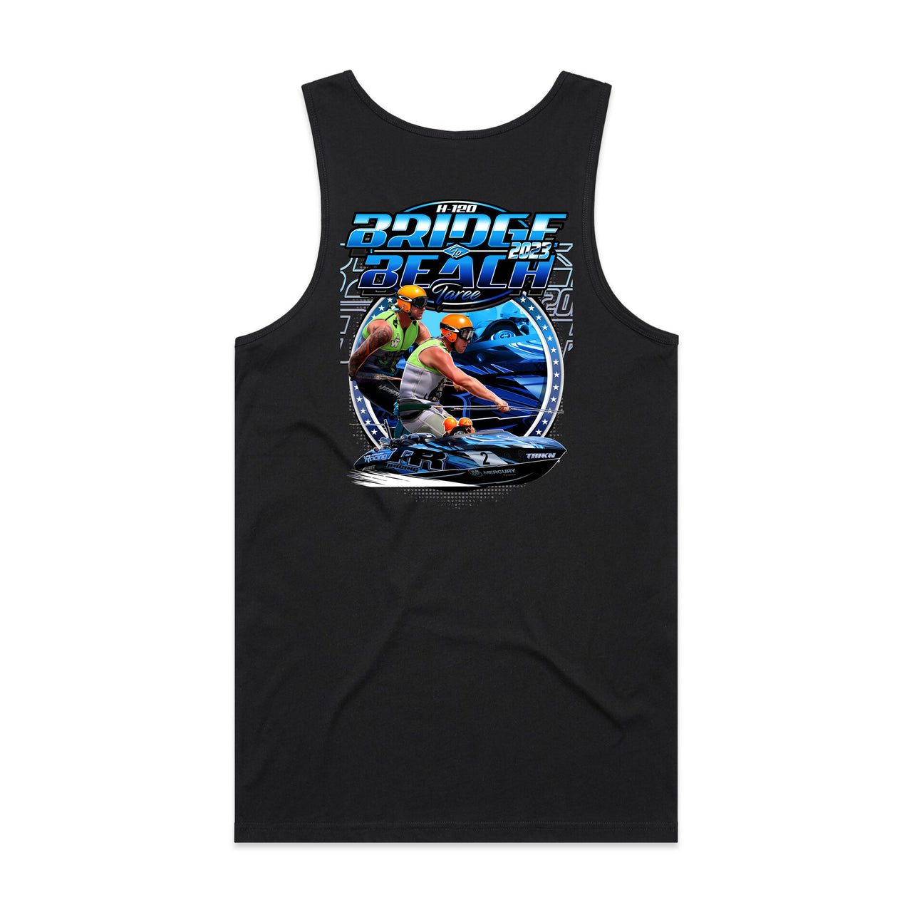 H120 Bridge to Beach 2023 Event Men's Singlet