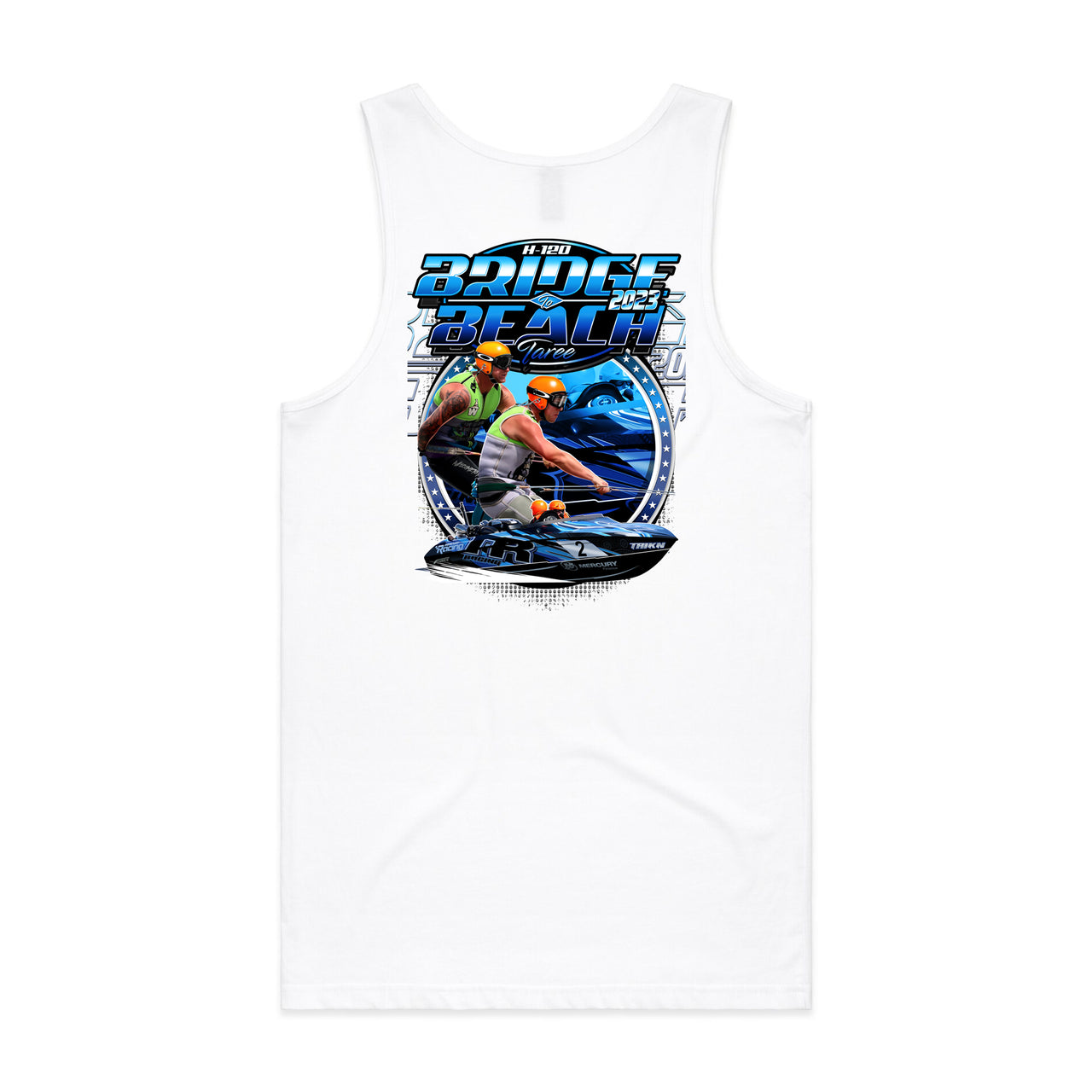 H120 Bridge to Beach 2023 Event Men's Singlet