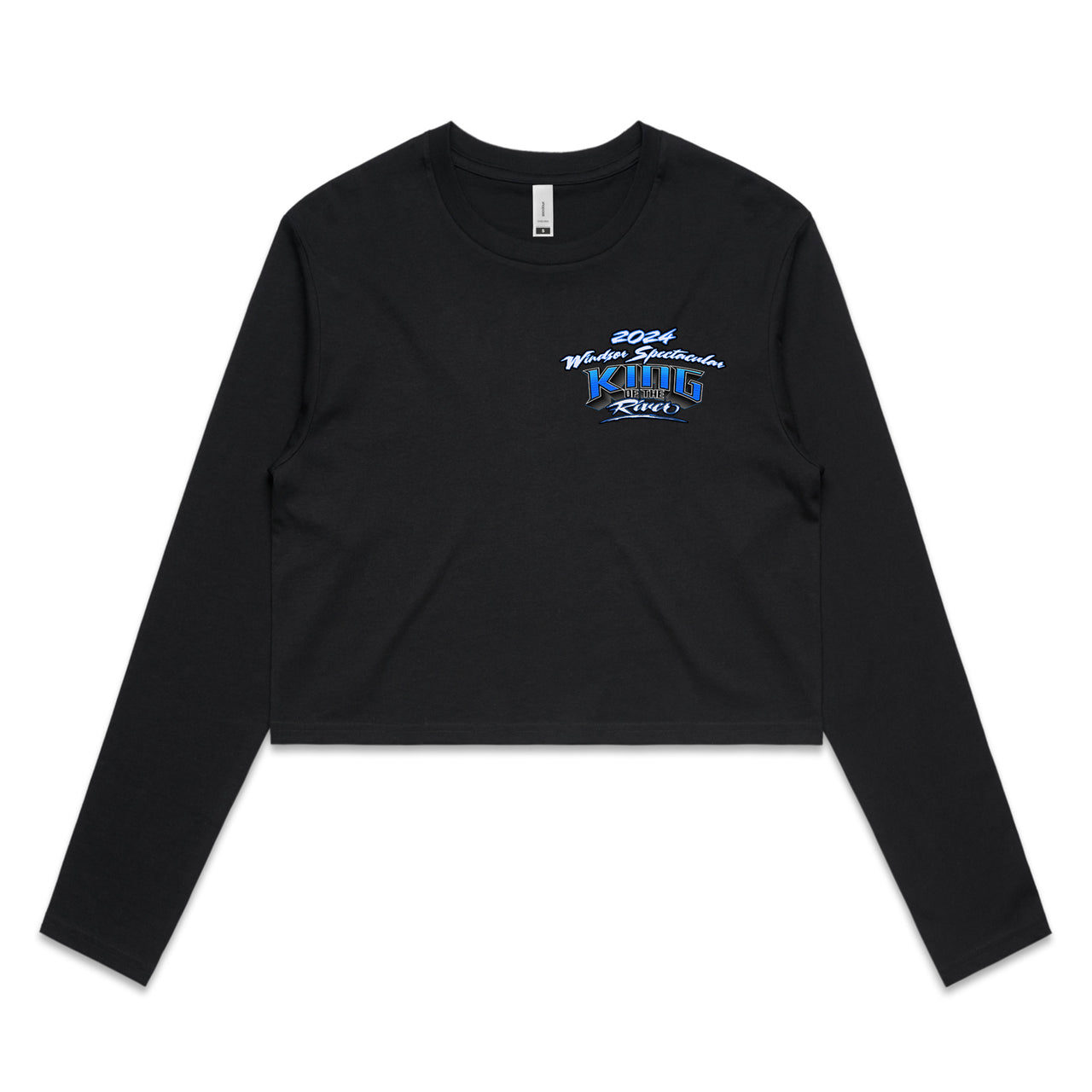 Windsor Spectacular 2024 King Of The River Ladies Crop Long Sleeve Tee