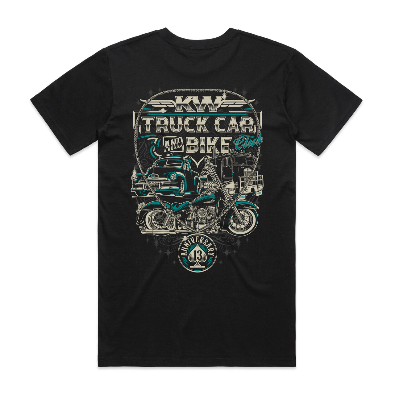 KW Truck, Bike & Car Club Men's Tee