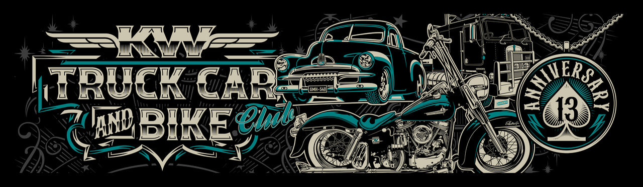 KW Truck, Bike & Car Club Bar Runner