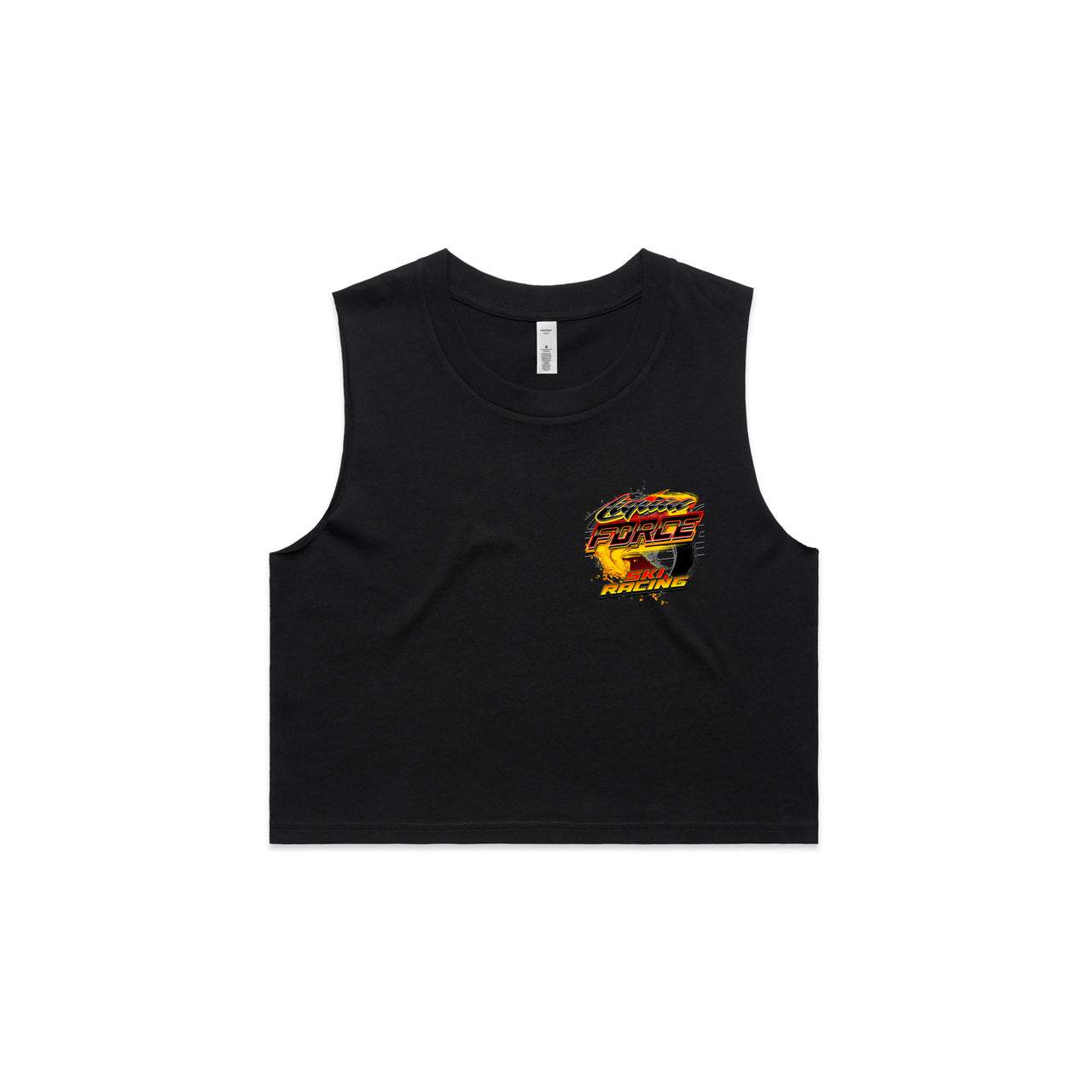 Liquid Force Ski Racing Ladies Crop Tank