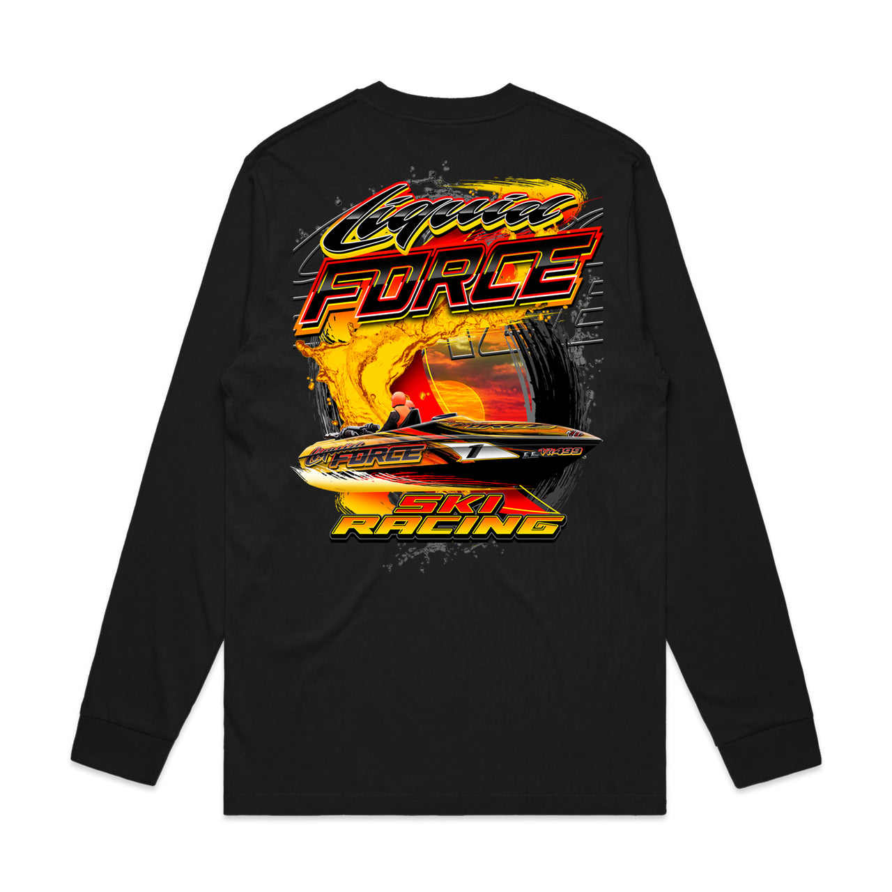 Liquid Force Ski Racing Men's Long Sleeve