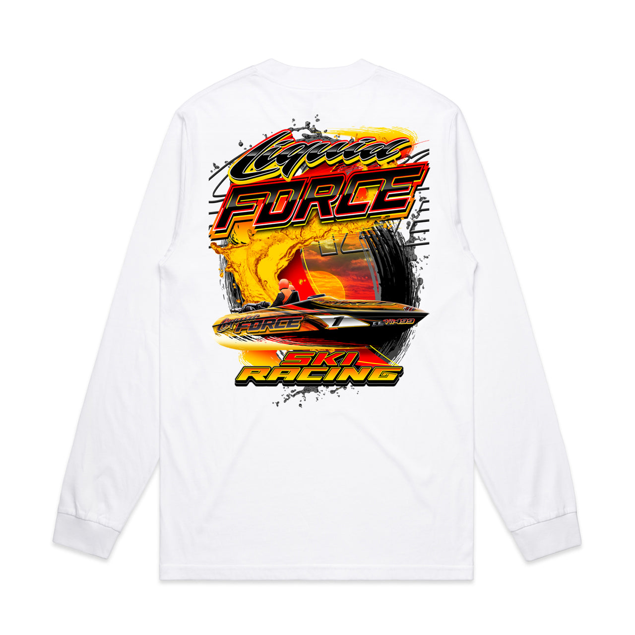 Liquid Force Ski Racing Men's Long Sleeve