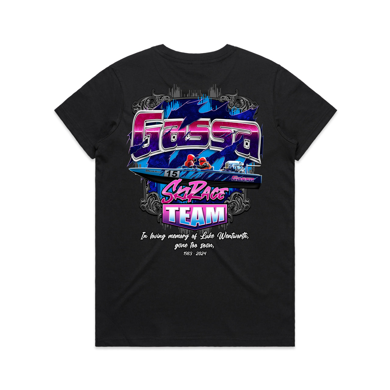 Gassa Ski Race Team Tribute Ladies Tee