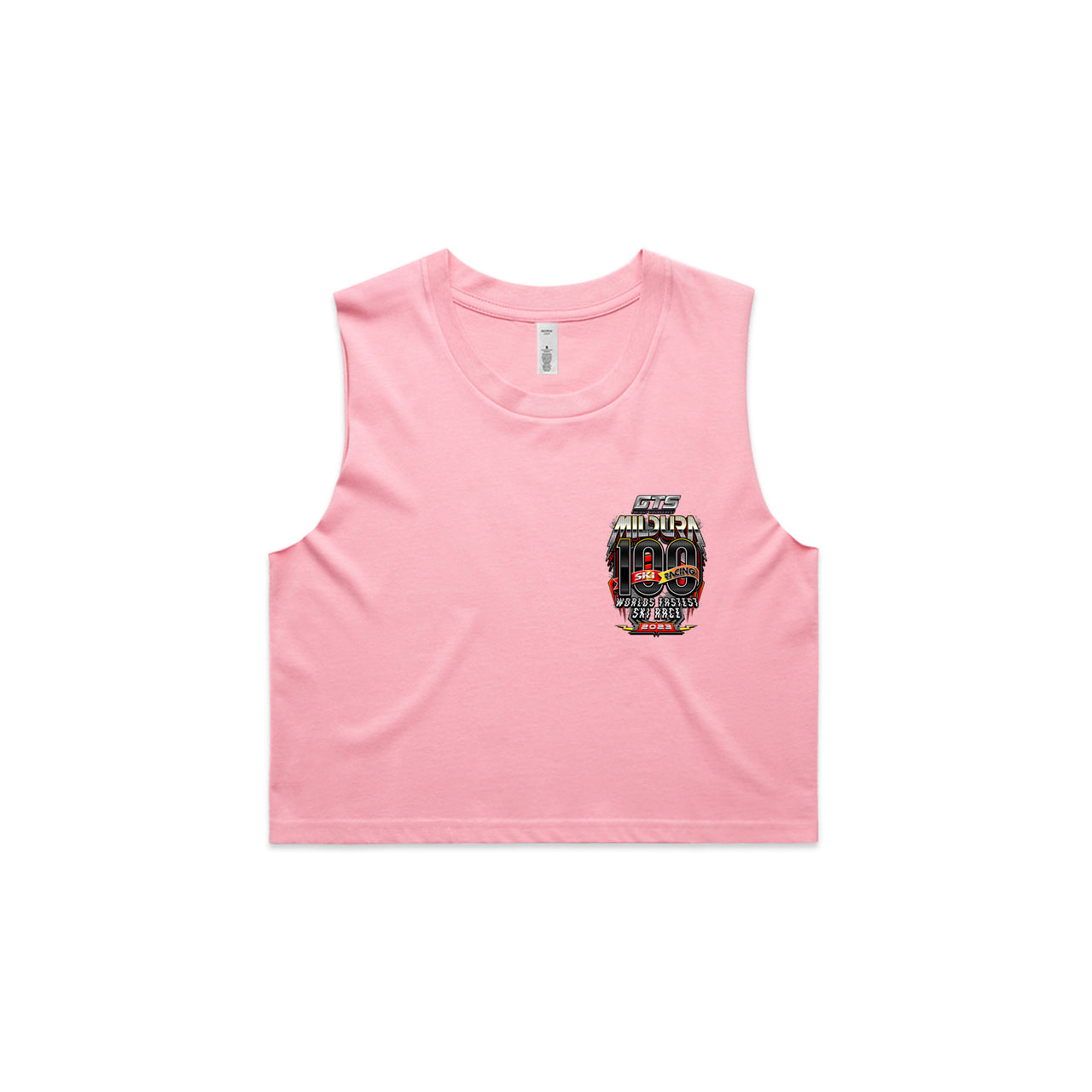 Mildura 100 2023 Event Ladies Crop Tank