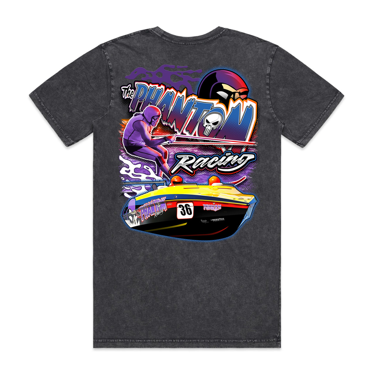 The Phantom Racing Stone Wash Men's Tee