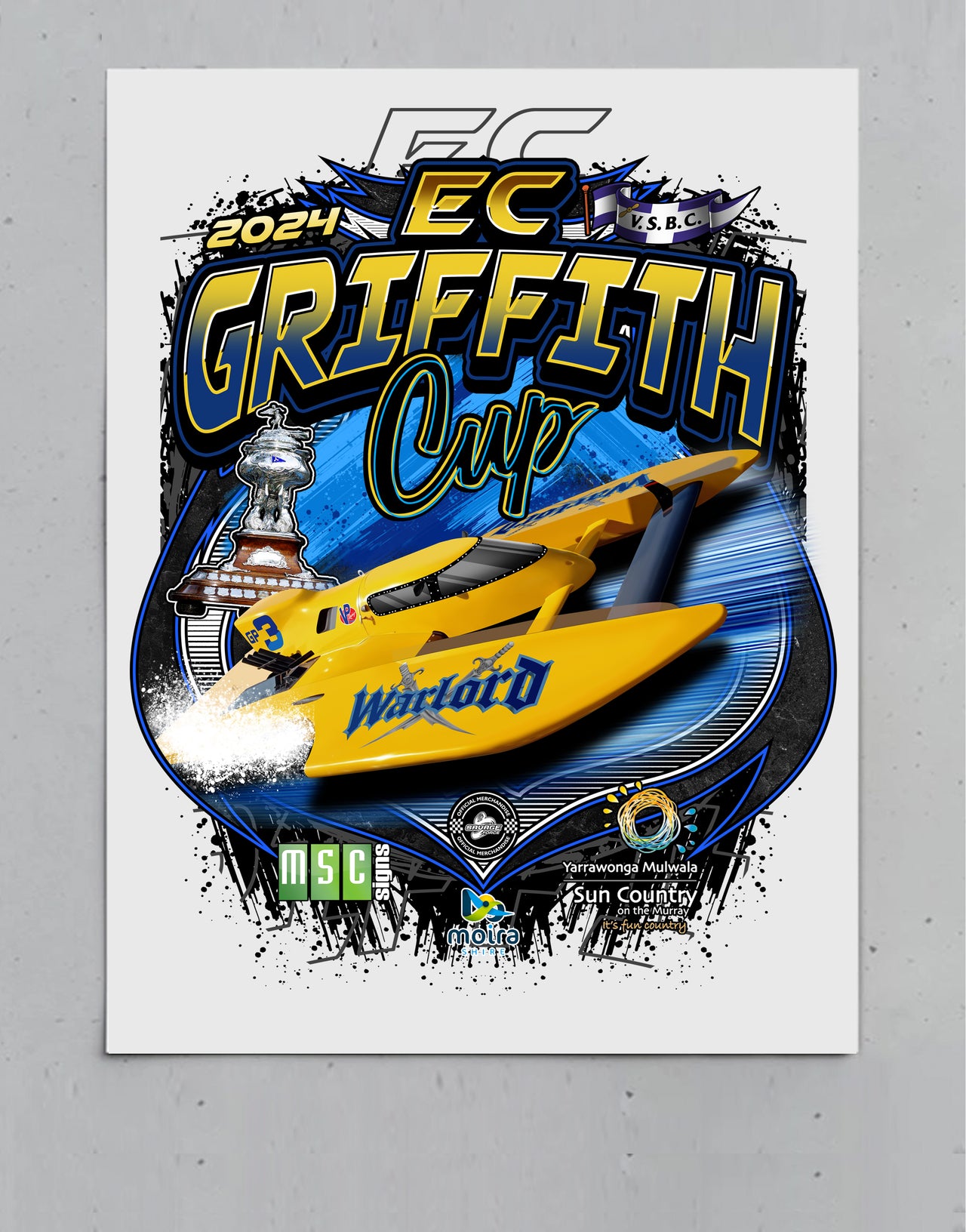 E.C Griffith Cup 2024 Event Poster