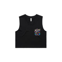 Thumbnail for Problem Child Top Fuel Hydro Ladies Crop Tank