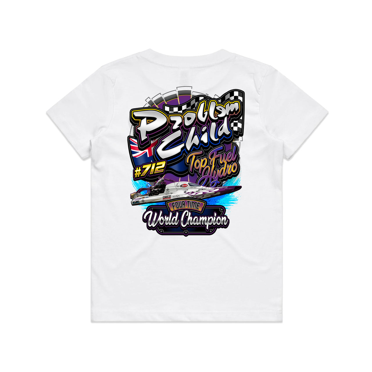 Problem Child Top Fuel Hydro Youth/Kids Tee