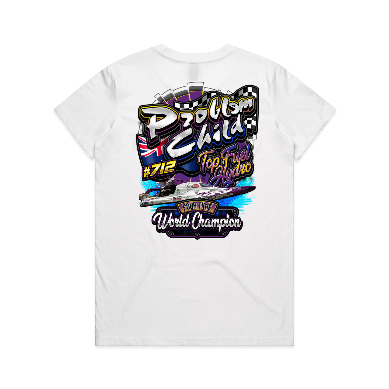 Problem Child Top Fuel Hydro Ladies Tee