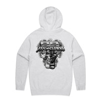 Thumbnail for 99 Psycho Clowns Black Print Men's Hoodie