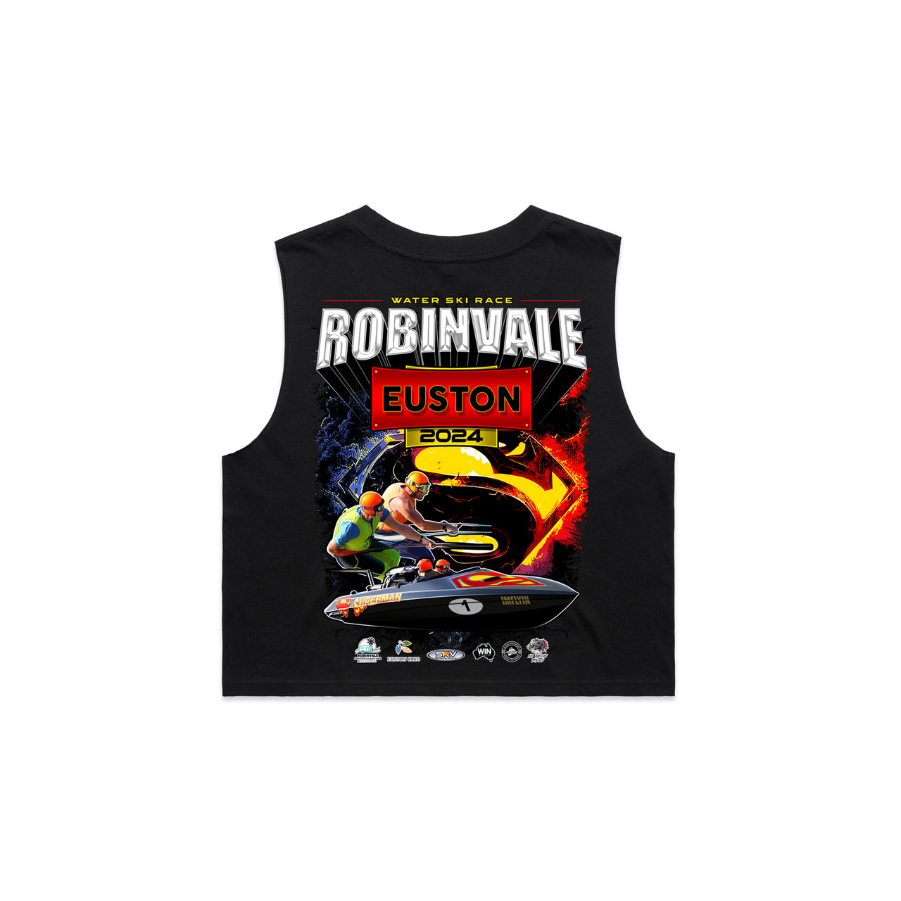 Robinvale 2024 Event Ladies Crop Tank