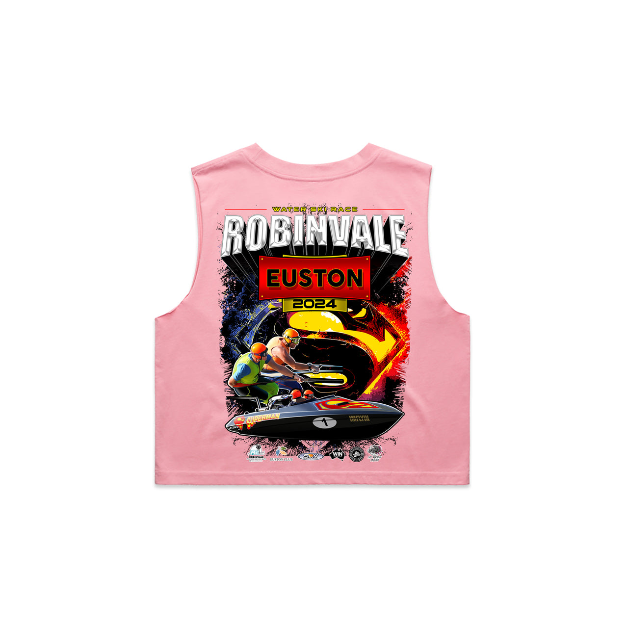 Robinvale 2024 Event Ladies Crop Tank