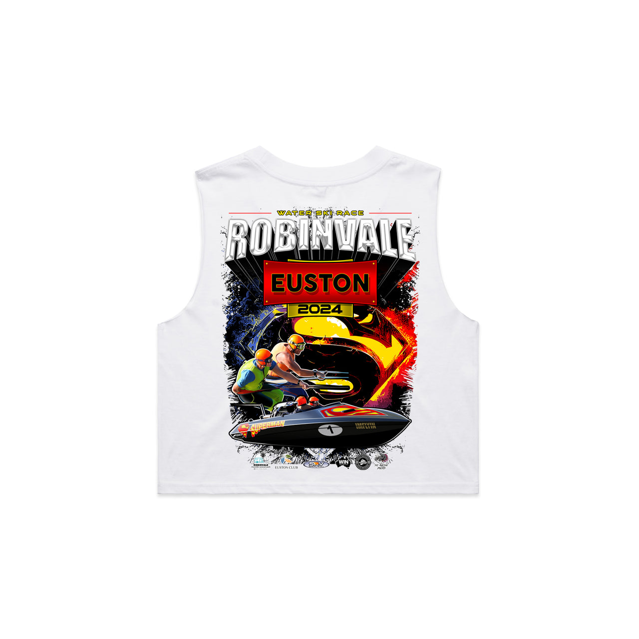 Robinvale 2024 Event Ladies Crop Tank