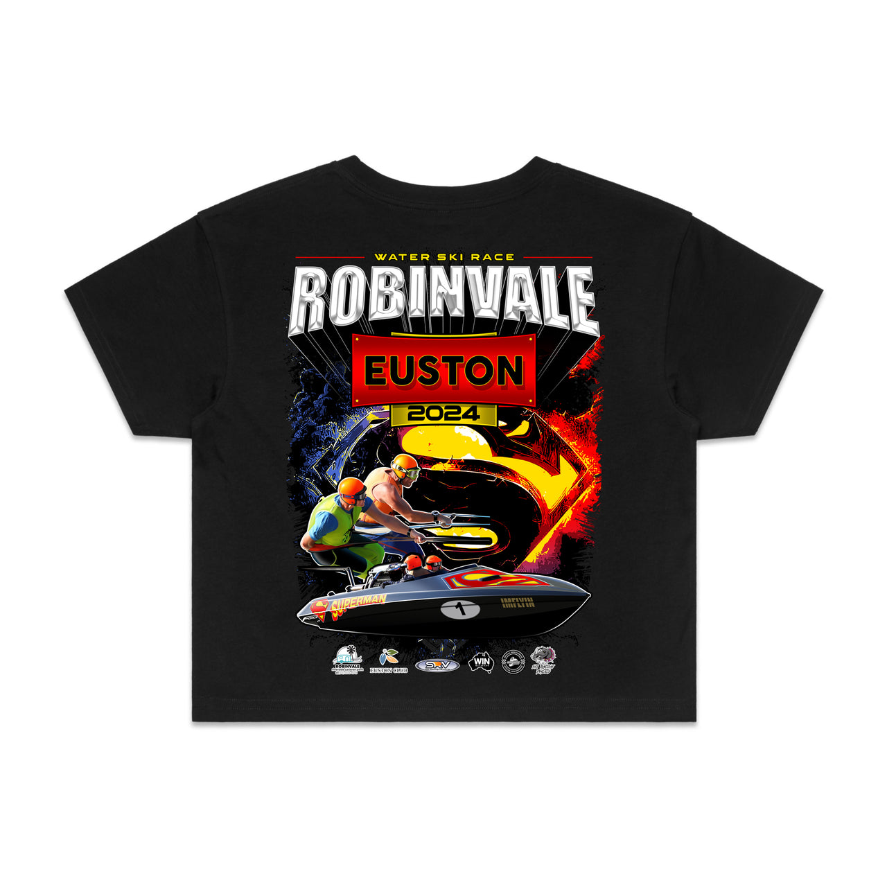 Robinvale 2024 Event Ladies Crop Tee