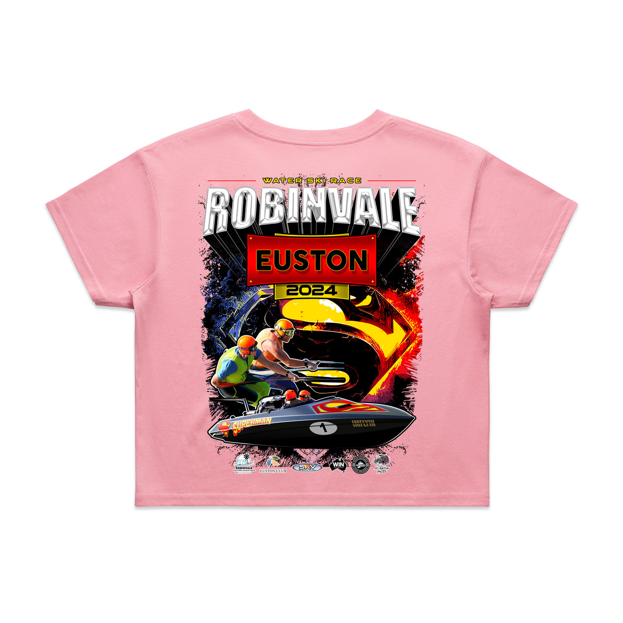 Robinvale 2024 Event Ladies Crop Tee