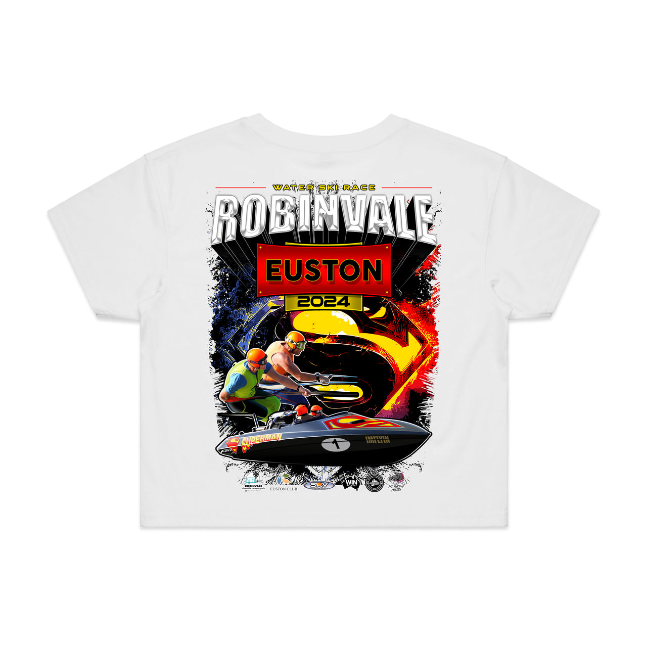 Robinvale 2024 Event Ladies Crop Tee