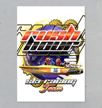 Thumbnail for Rush Hour Ski Racing Team Poster