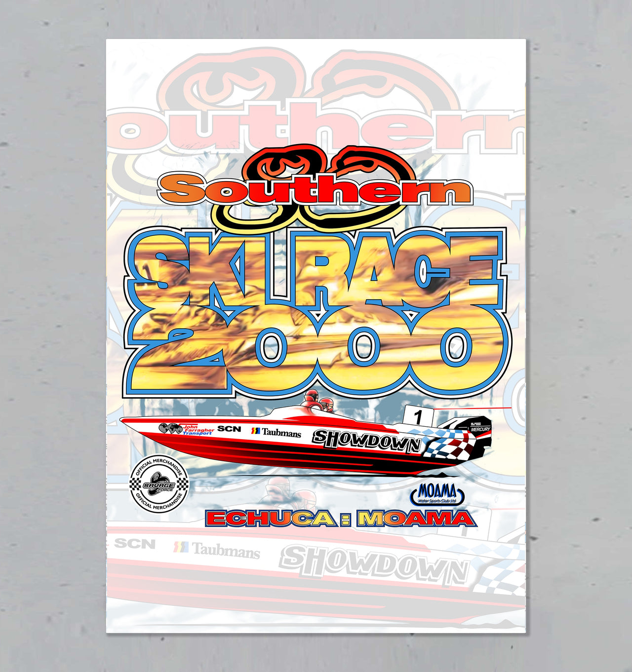 S80 2000 Showdown Heritage Poster