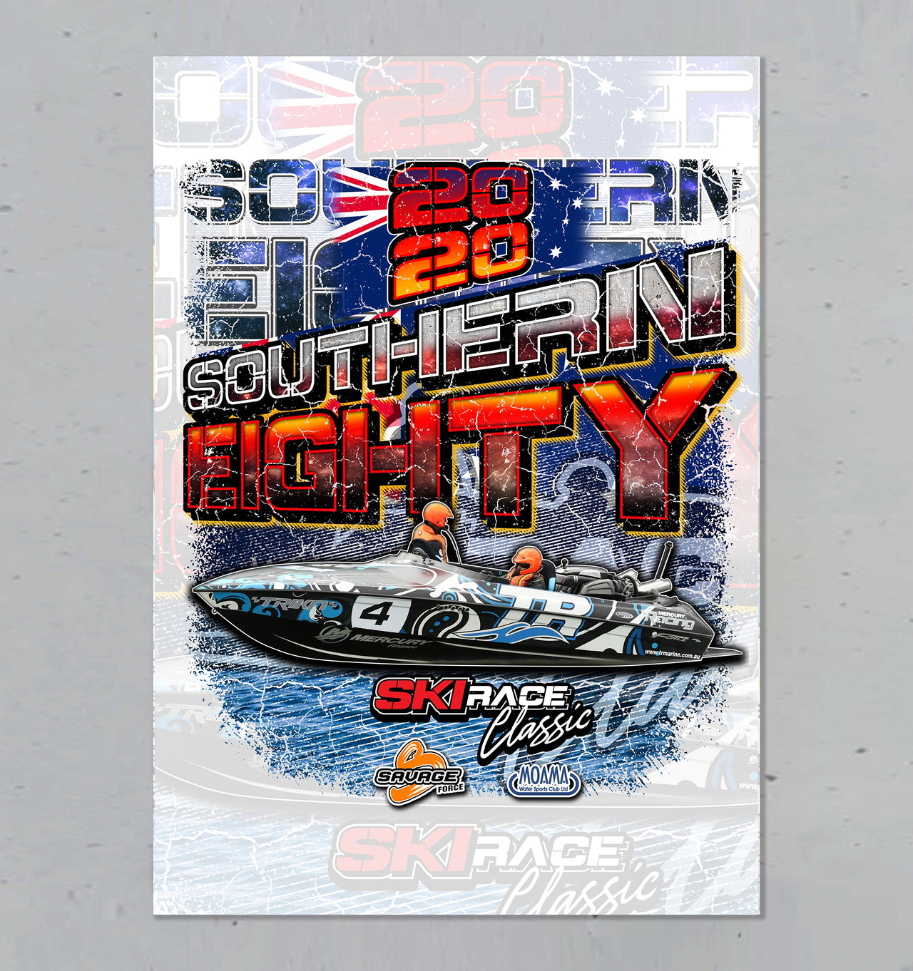 S80 2020 TR Racing Event Poster