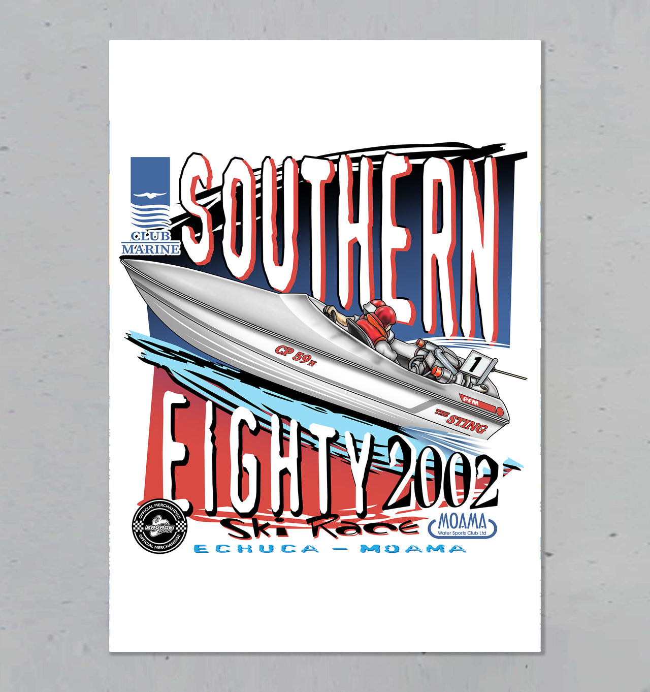 The Sting 2002 Southern 80 Poster