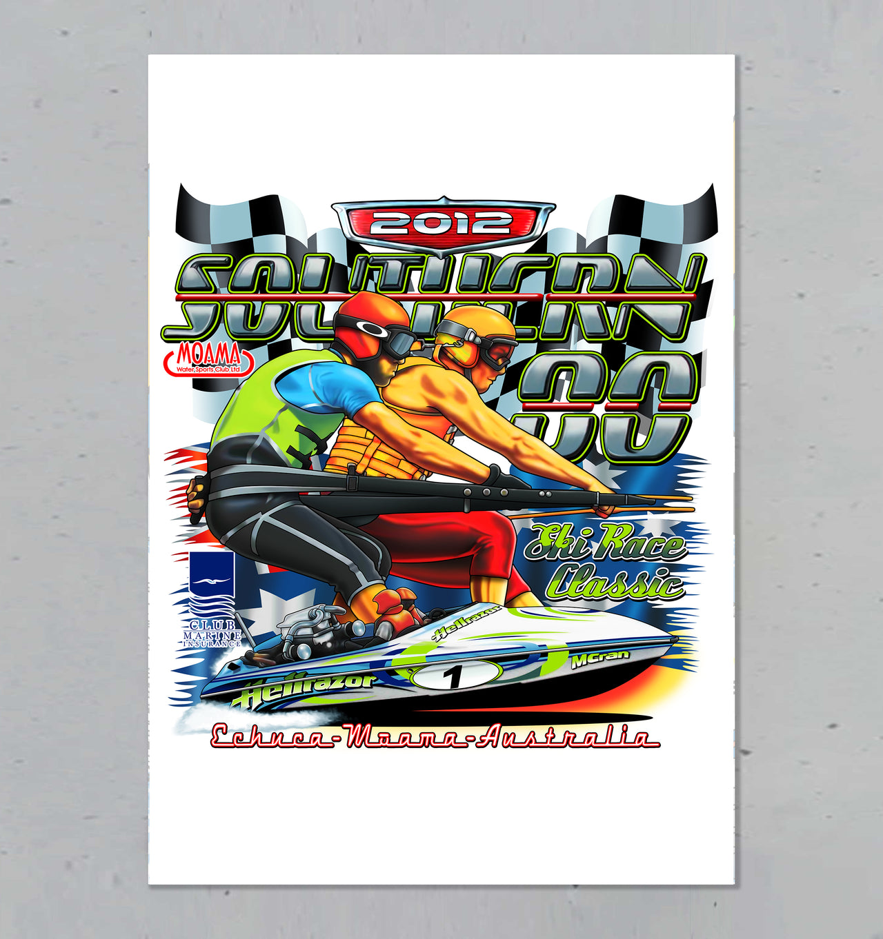 Hellrazor 2012 Southern 80 Poster