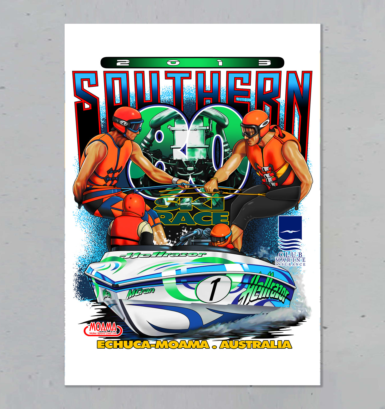 Hellrazor 2013 Southern 80 Poster