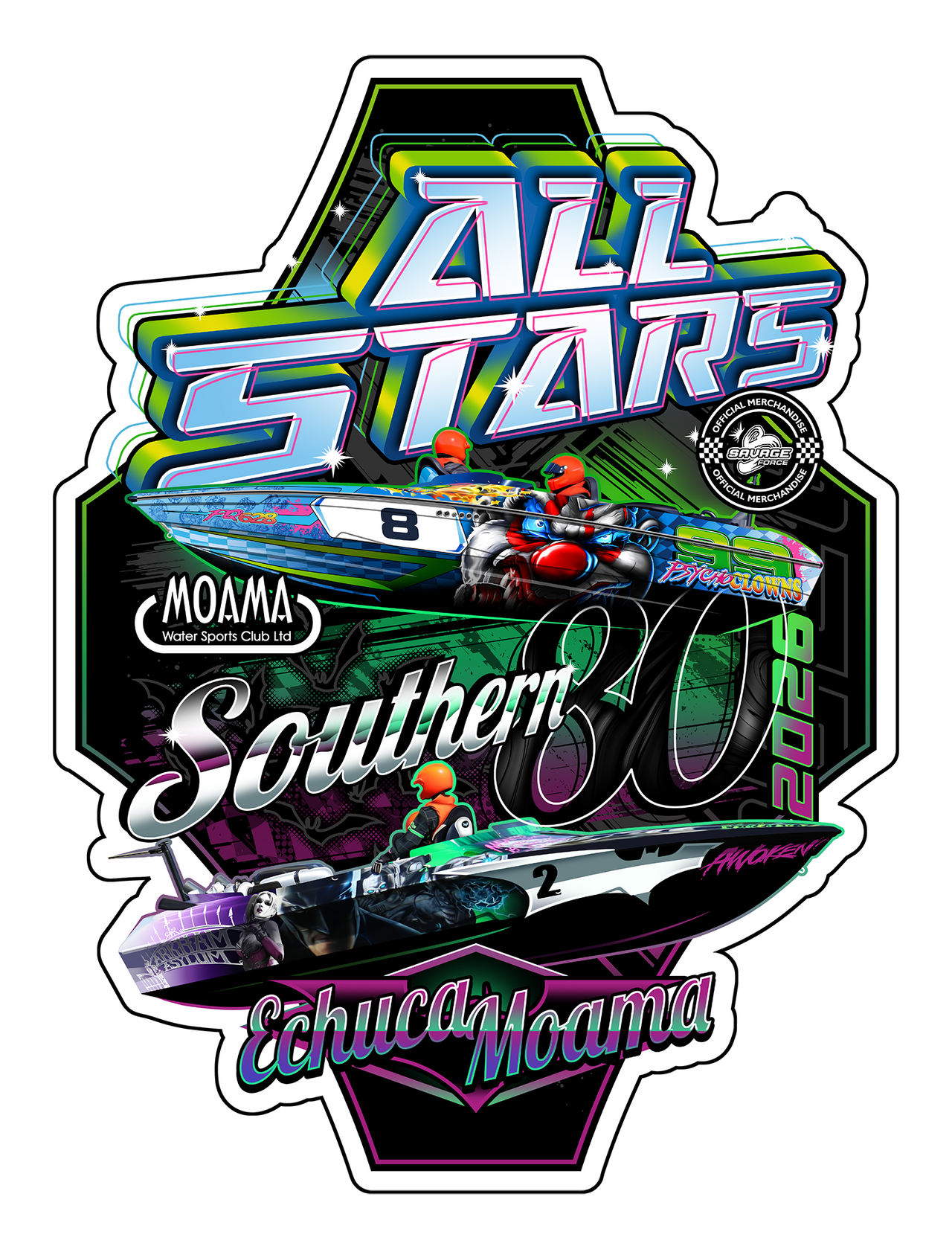 S80 All Stars 2026 Single Sticker
