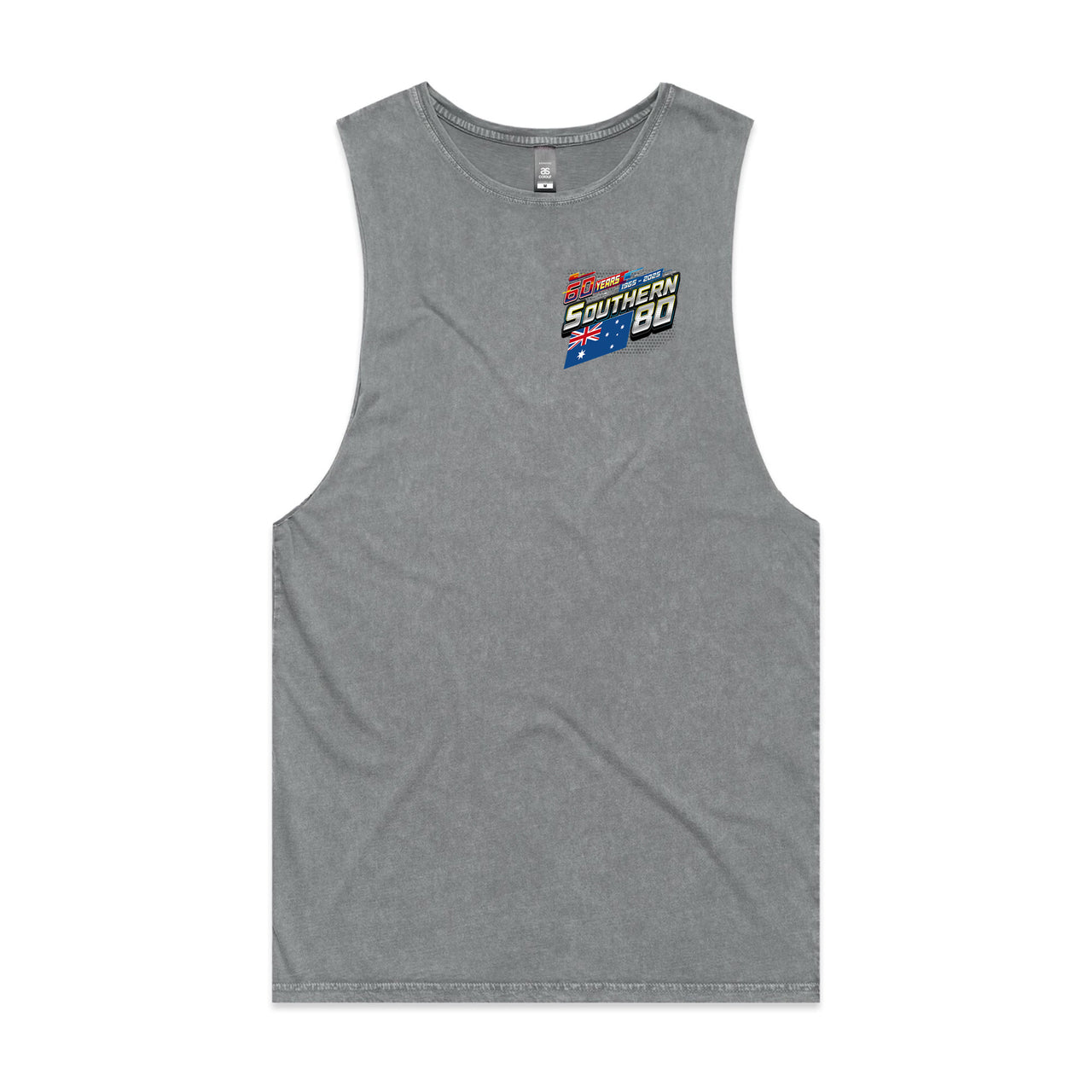 S80 2025 60th Anniversary Men's Stonewash Tank
