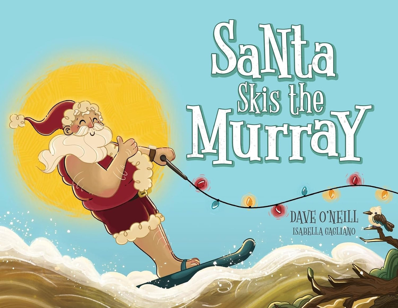 Santa Skis The Murray