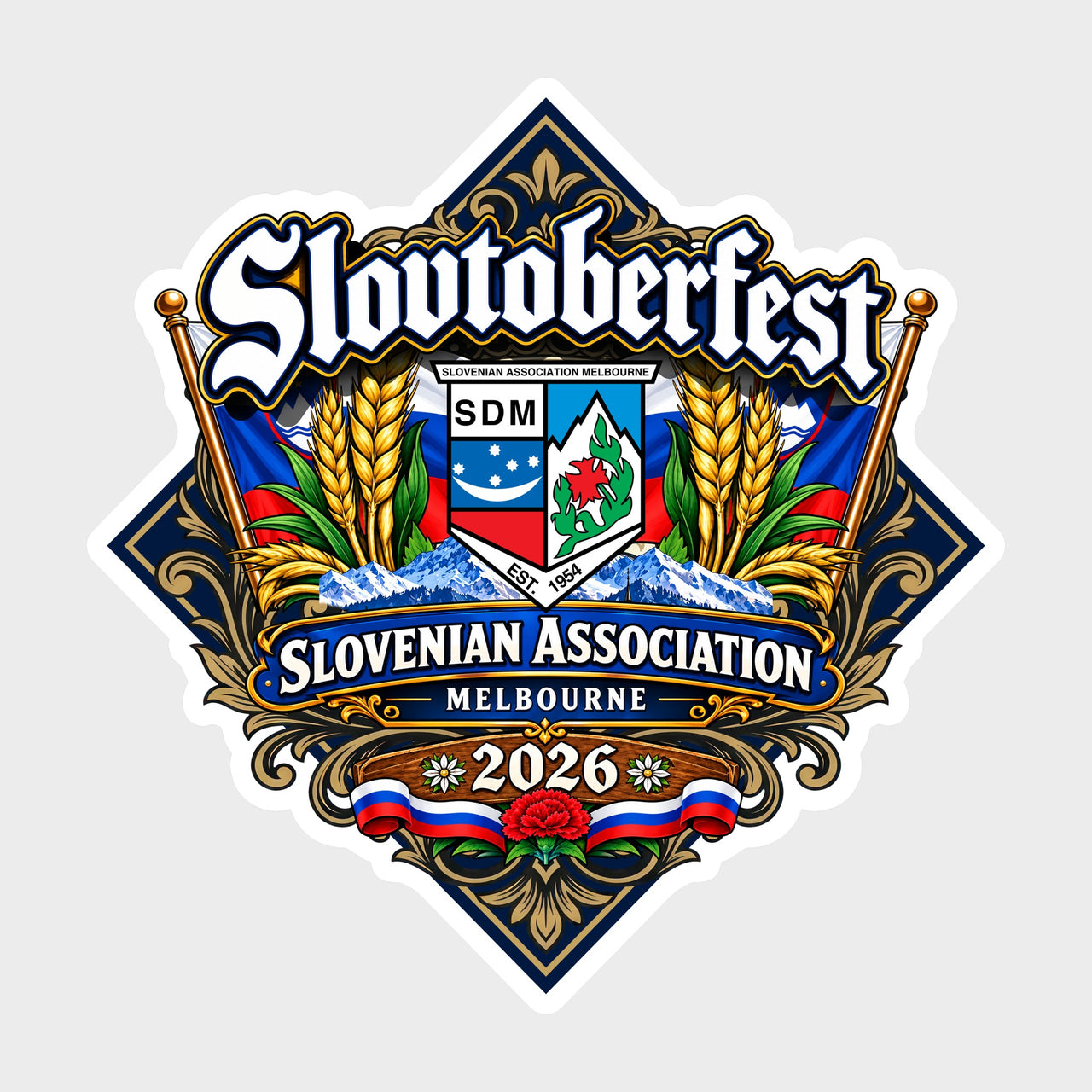 Slovtoberfest 2026 Stickers
