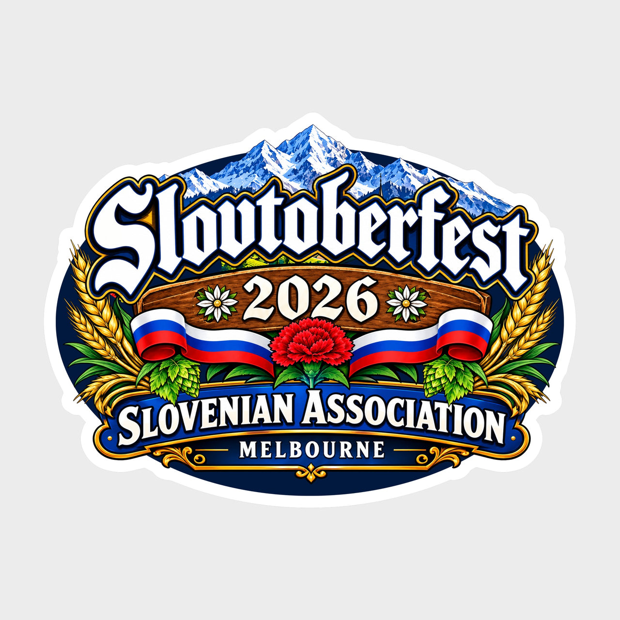 Slovtoberfest 2026 Stickers