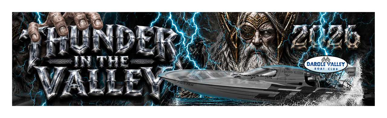 Thunder in the Dargle Valley 2026 Single Sticker