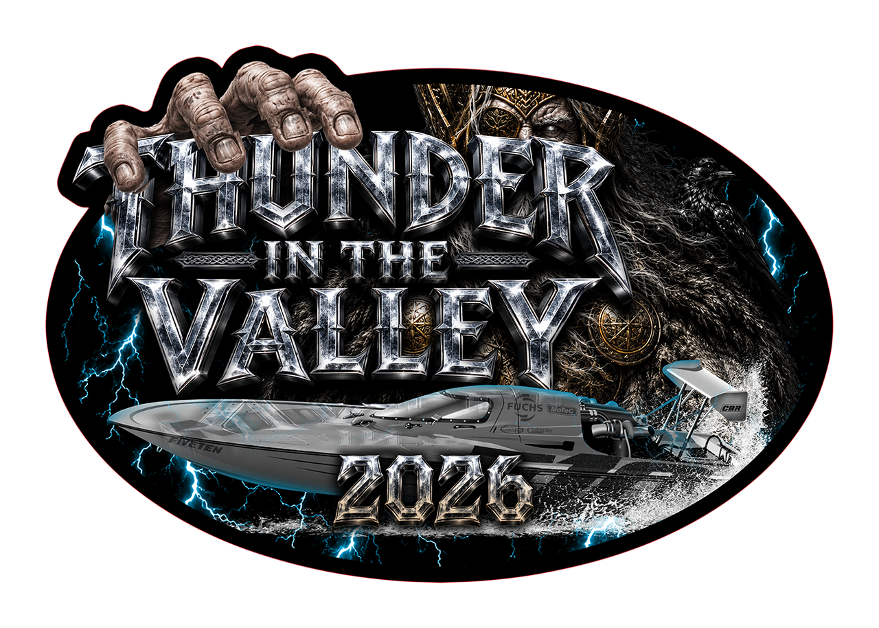 Thunder in the Dargle Valley 2026 Single Sticker