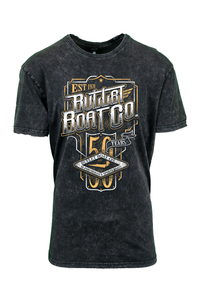 Thumbnail for Bullet Boats 50th Anniversary Vintage Premium Stone Wash Tee